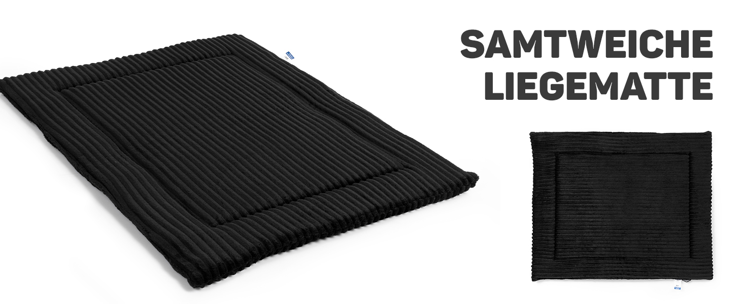 Килимок для собак Wallace & Jones Cardi, XXL, 130x90 см, бежевий, з м'якого корду