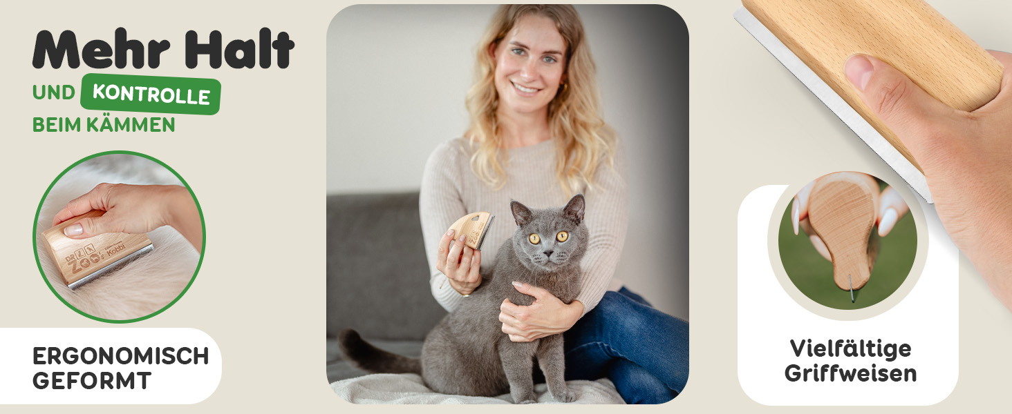 Дзеркальна щітка для собак DR Zoo 'Robbi' – ідеальна для грумінгу, видаляє підшерсток та короткий пух