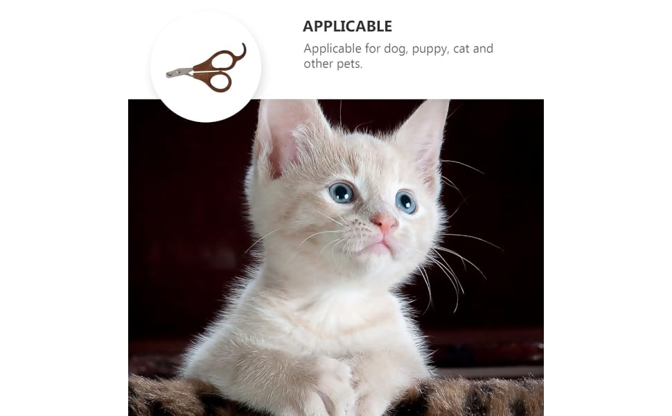 Набір для стрижки кігтів домашніх тварин Happyyami: безпечний тример та пилка для собак та котів