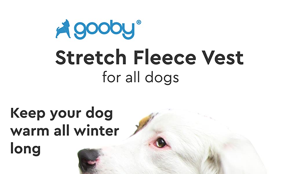 Тепла жилетка Gooby для собак, фліс, розмір 3XL, довжина 52 см