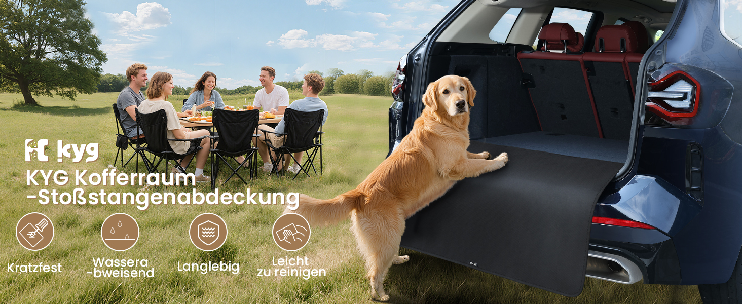 Захист для вантажного відсіку KYG: водовідштовхуючий, стійкий до подряпин, універсальний (105x80 см)