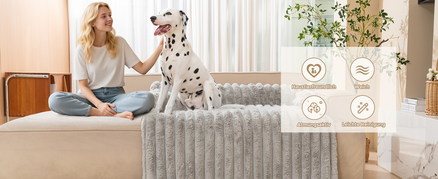 М'яке ліжко для собак Avont з плюшевим покриттям, підходить для собак та котів, знімний та пральний чохол, антиковзаюче дно (Світло-сірий, 105 x 18 x 95 см)