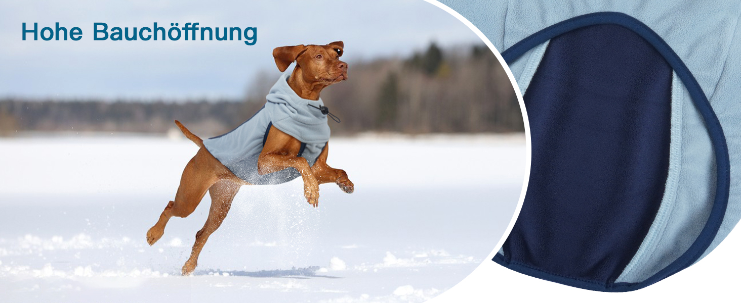 Теплий зимовий пуховик для собак Katzinst - теплий пуховик для собак з захистом живота, флісовий, для великих собак, зелений (2XL)