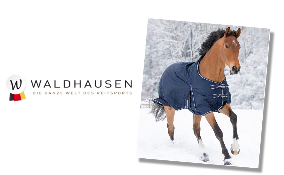 Легка економічна попона для коня WALDHAUSEN Outdoor