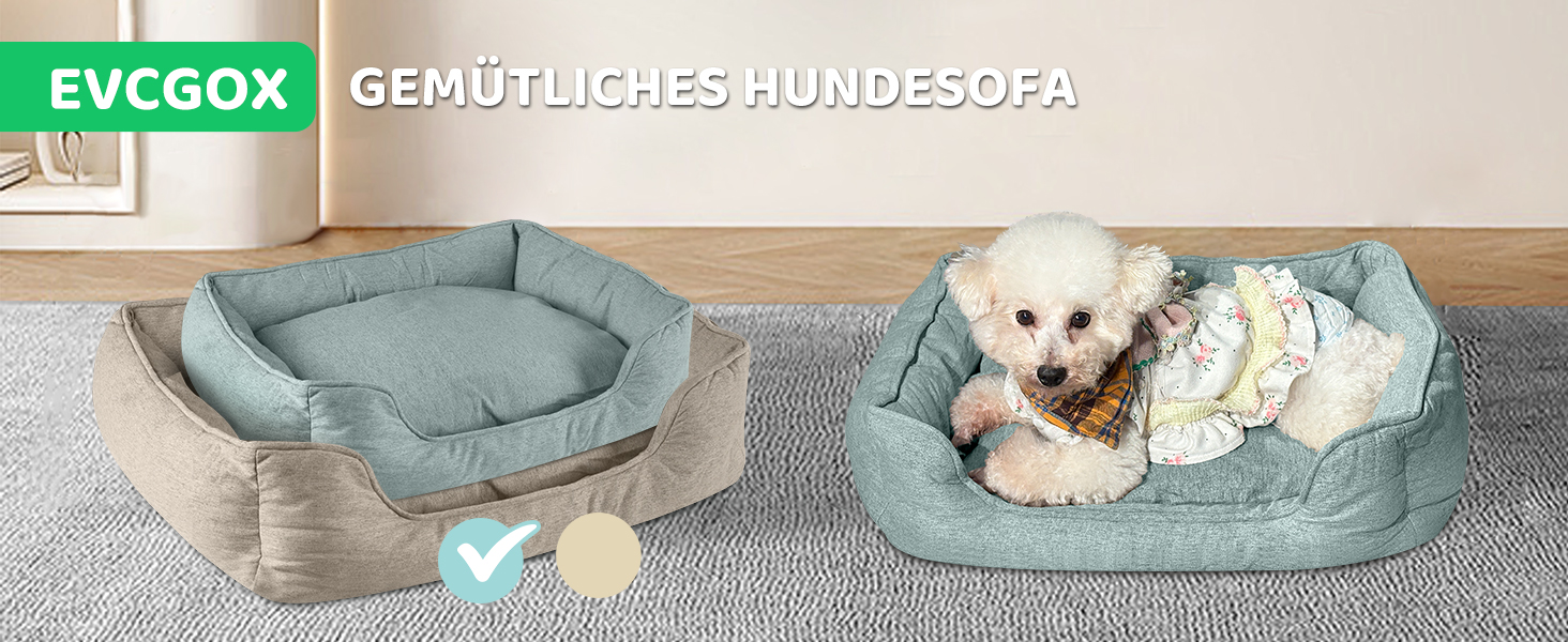 Крісло-ліжко для собак великих порід, 90x69x21 см, зелене, з м'якою подушкою, миється, двостороннє