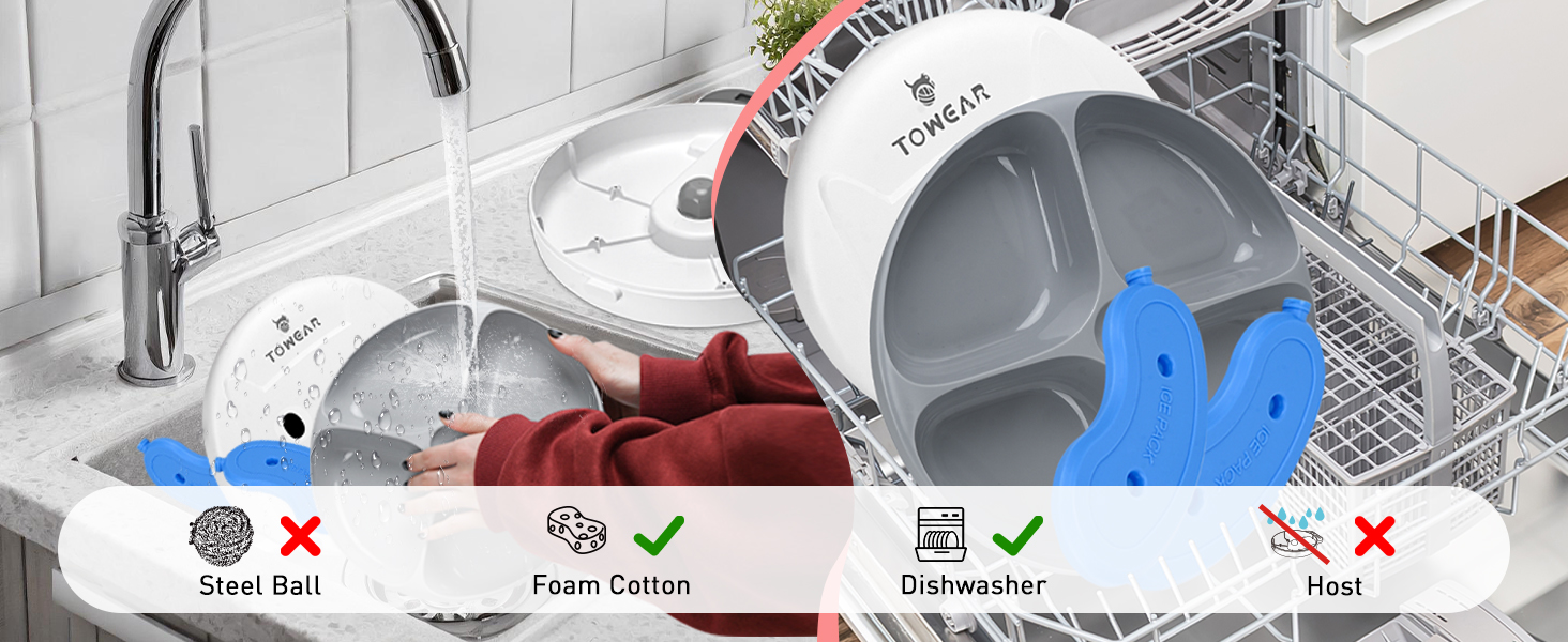 Автоматичний годівник для котів та собак з цифровим дисплеєм, 4 відсіки по 240 мл, таймер