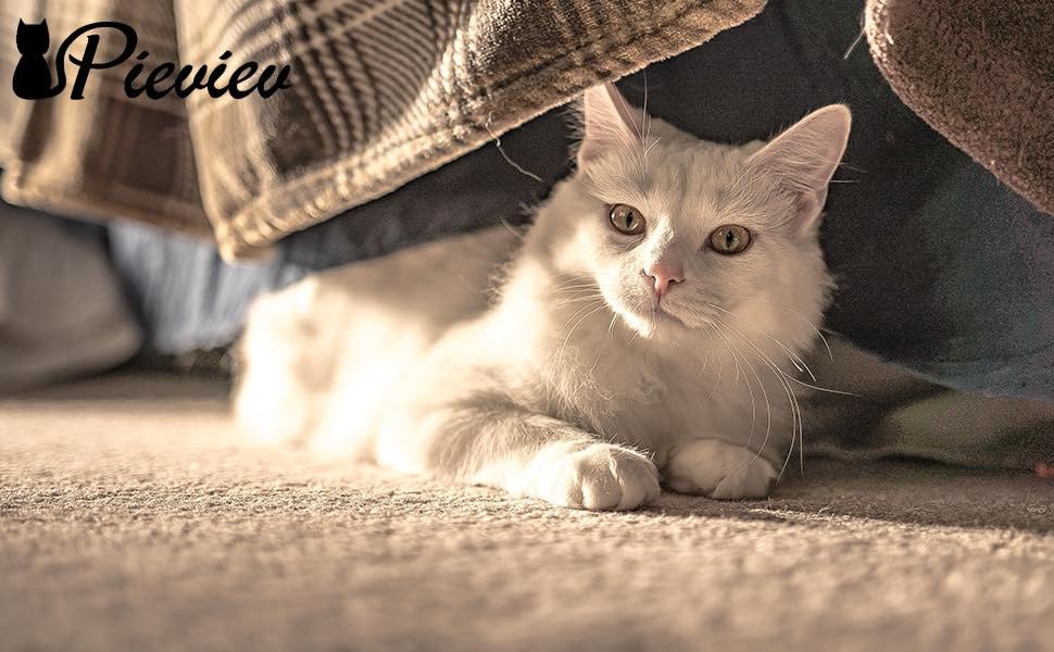 Килимок для котячого туалету Pieviev Katzenklo Matte з дизайном у вигляді стільових сот, вологостійкий, двошаровий (76x61 см)