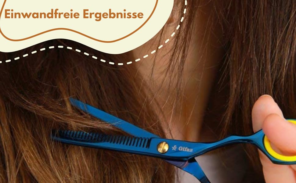 Професійні ножиці для філірування Titan Haarschere – нержавіюча сталь, 140 мм