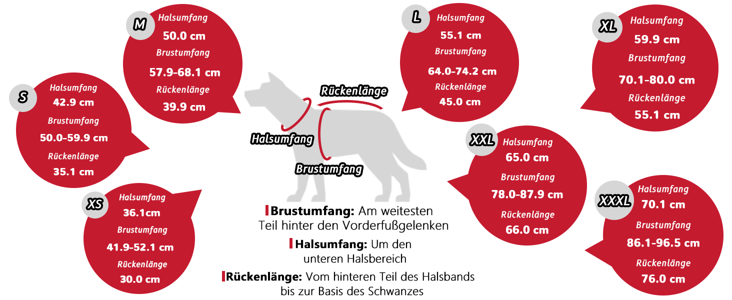Зимовий теплий куртка для собак, вітро- та водовідштовхуючий, з потовщеним коміром, регульована блискавка, тепла зимова куртка для собак (Червоний/Сірий, M (58,6-68,6 см))