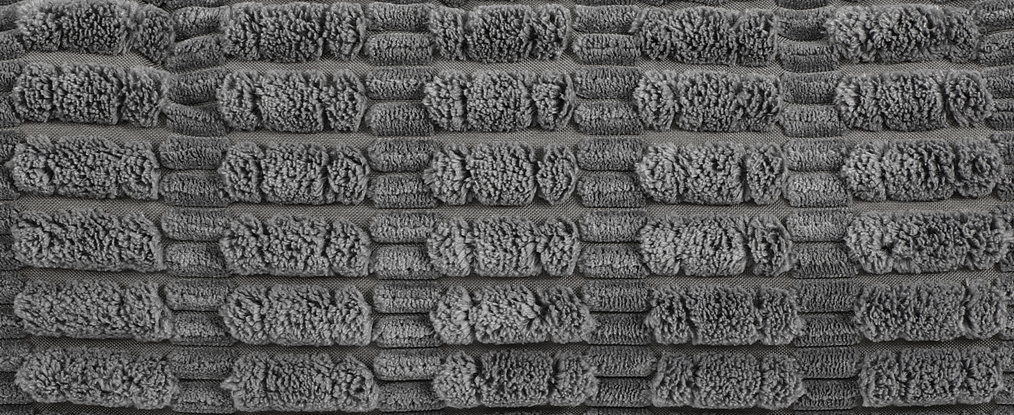 Велике собаче ліжко з неслизьким дном, кошик для собак/диван для домашніх тварин з тканини корд, піднятий борт, для лабрадора, німецької вівчарки, 89x64x23 см, сірий колір