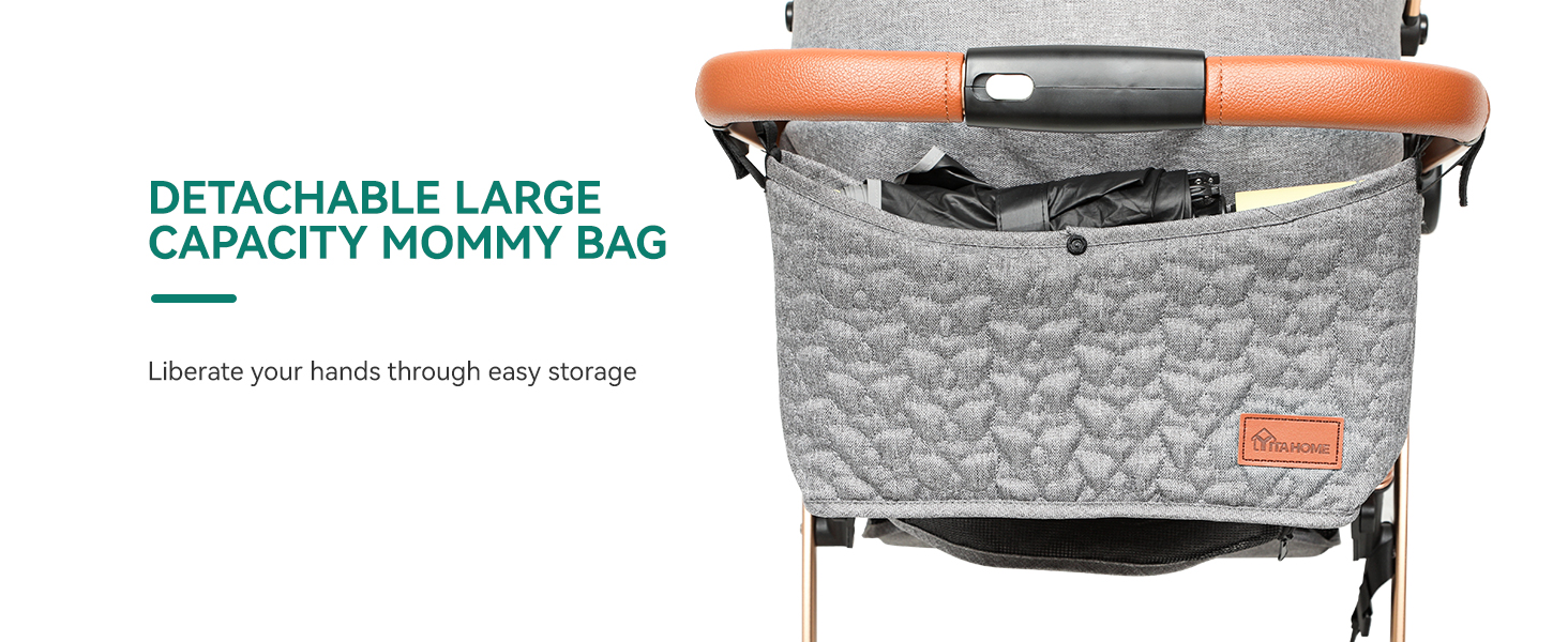 Візок для собак YITAHOME 3 в 1, до 20 кг, складаний, сірий