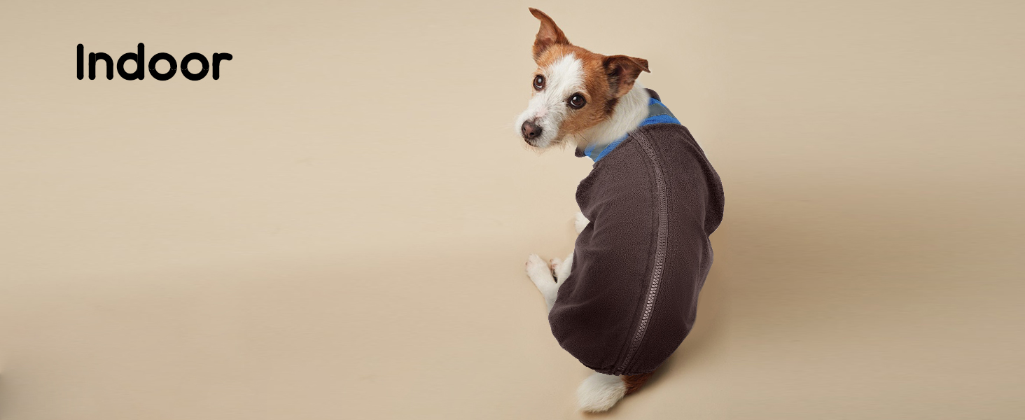 Теплий зимовий теплий костюм для собак середнього розміру, теплий костюм для собак на осінь/зиму (колір: коричневий, розмір: M)