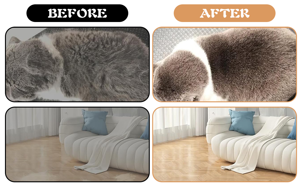 Щітка для собак Fellwunder, Pfotenmond, Groomify, Deshedding: видалення ворсу та шерсті