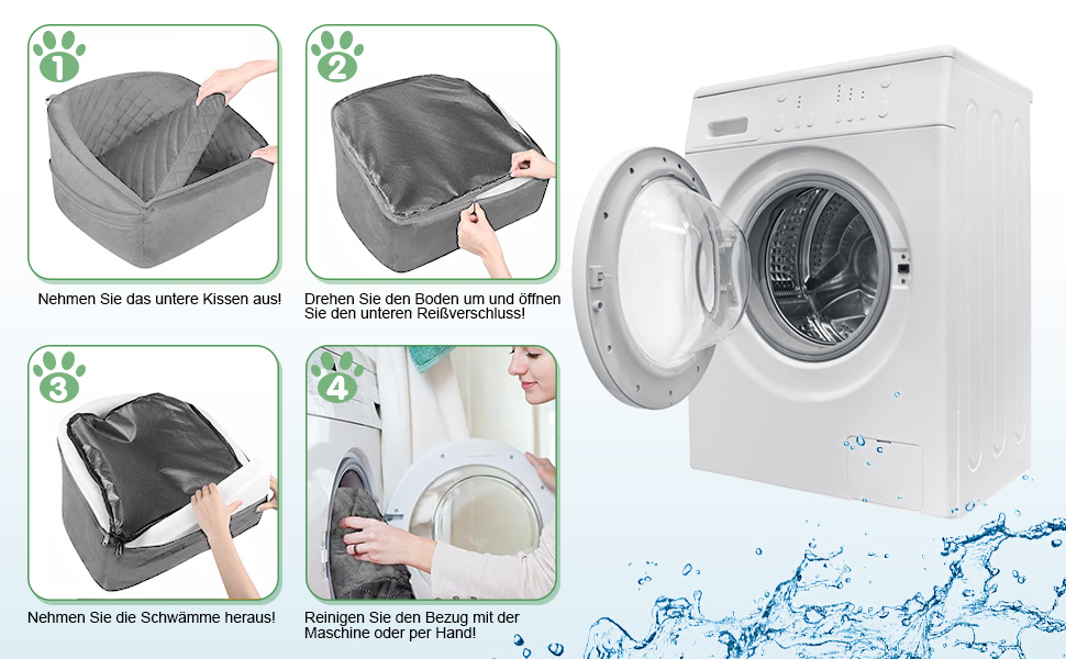 Автомобільний лежак для собак на заднє сидіння, 50x52x28 см, сірий. Лежак для собак у машину з кріпленнями, водовідштовхуючий, для маленьких та середніх порід