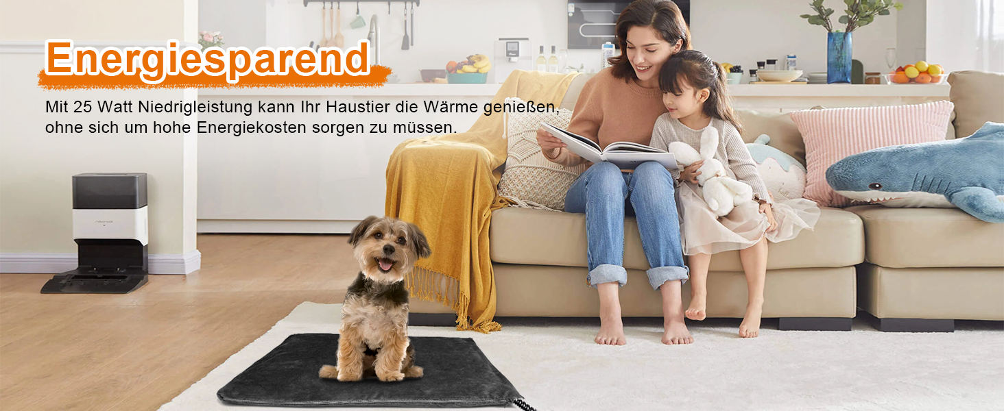 Килимок грілка для котів та собак, 30-60°C, 4 таймери, безпечний, вологостійкий, 45x45 см, сірий