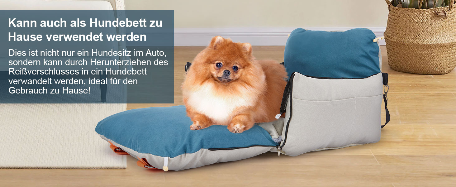 Автокрісло для собак Ownpets: зручне та безпечне автоліжко для маленьких та середніх собак, водонепроникне та стійке до подряпин