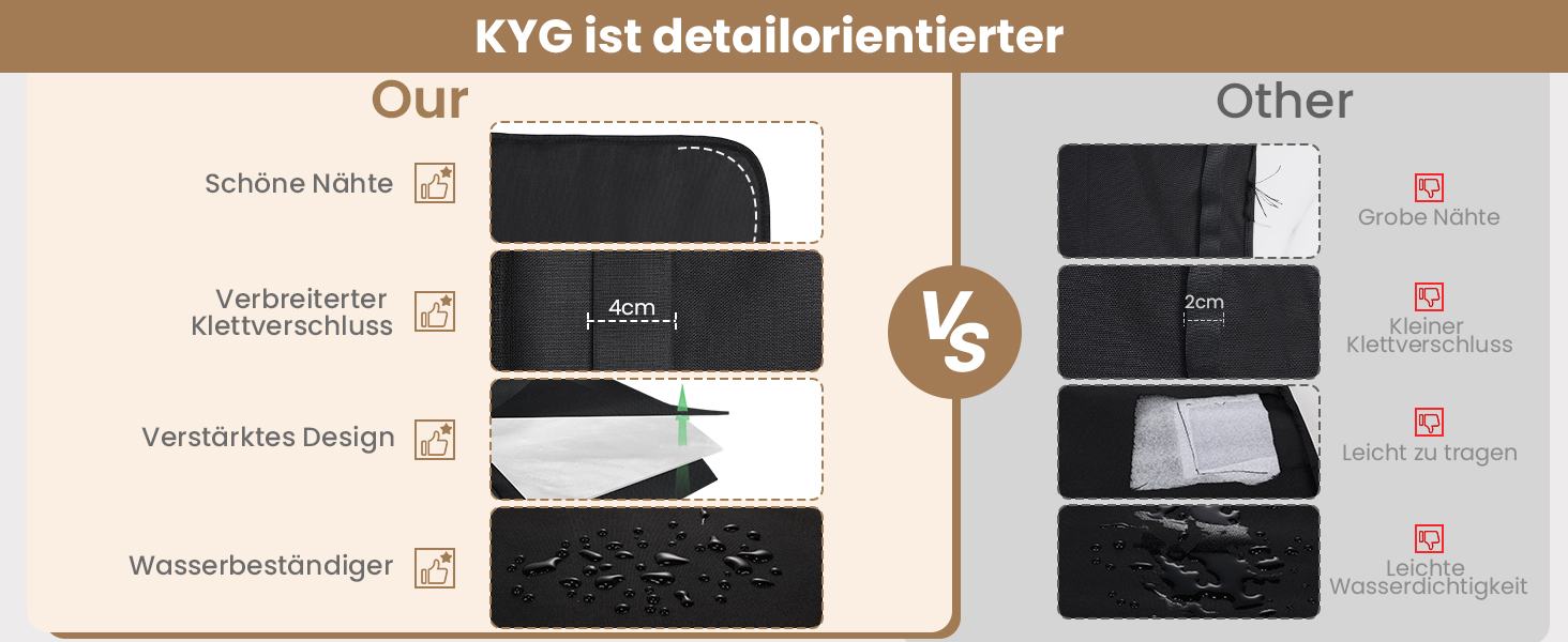 Захист для вантажного відсіку KYG: водовідштовхуючий, стійкий до подряпин, універсальний (105x80 см)