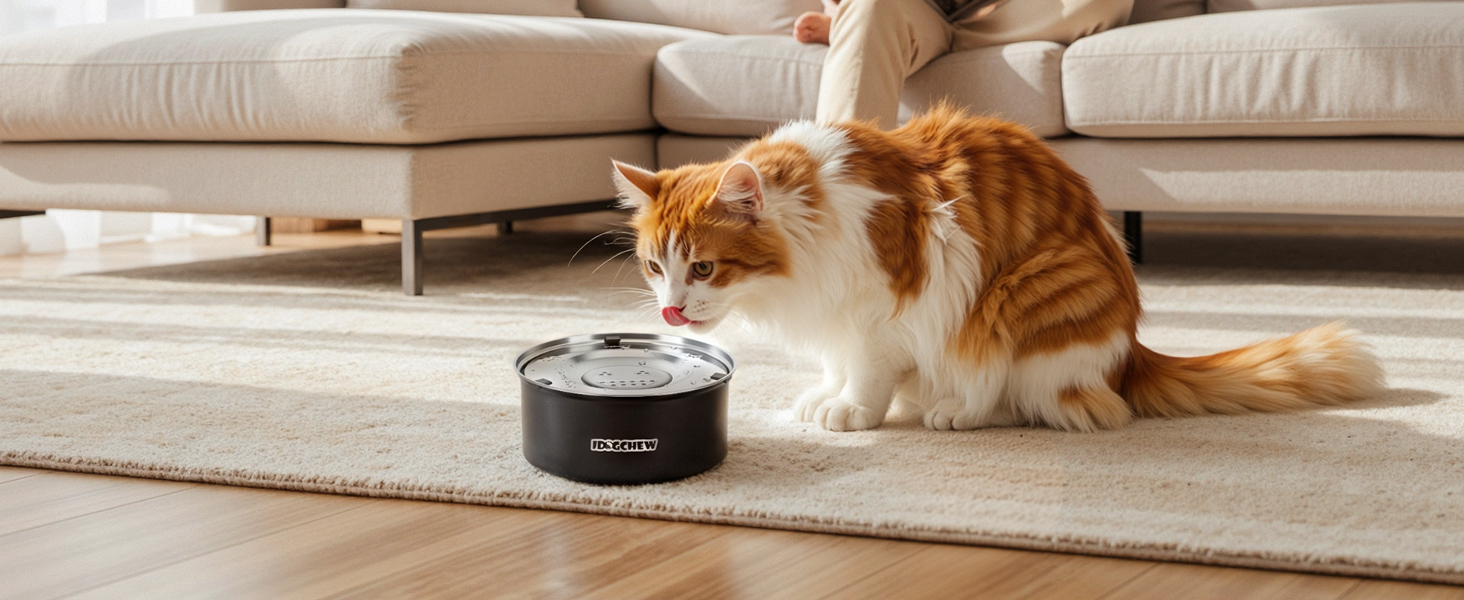 Миска для собак 1л без обливання, з нержавіючої сталі, чорна. Анти-обливання, з протиковзким дном, легко миється, сумісна з посудомийною машиною