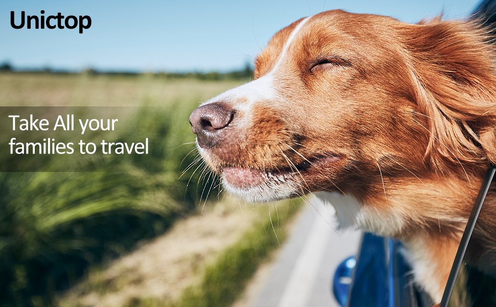 Захист для автосидіння та багажника для собак Unictop | Водонепроникний, антиковзний, 58x53 см