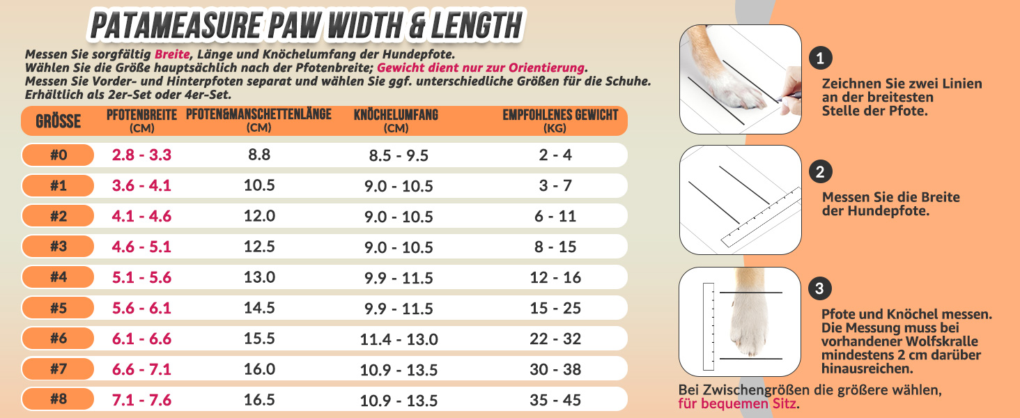 Зручні собачі черевики для захисту лап, 2 шт. - дихаючі, з антиковзкою підошвою та світловідбиваючим кріпленням. Підходять для собак маленьких, середніх та великих порід. Ідеально для спорту та прогулянок на відкритому повітрі (Чорний, розмір 8). Ширина лапи 7.1-7.6 см