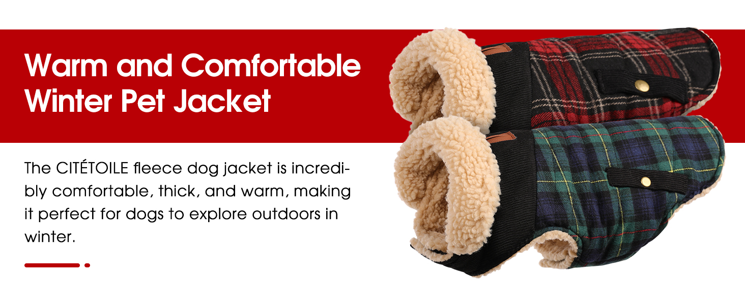 Теплий зимовий одяг для собак: флісовий зимовий одяг, куртка для маленьких, середніх та великих собак. Тепла куртка-пуловер для собак з отвором для повідка, підходить для активного відпочинку в приміщенні та на вулиці. Колір: бежевий, візерунок: в клітинку, розмір: L.