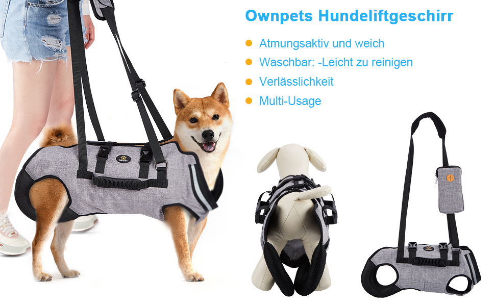 Шлея-тримач Ownpets для собак, розмір XXXL, допоміжна