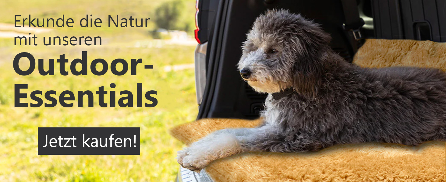 Килимок для собак, ліжко для великих собак Comfy - миючий, плюшевий, стильний, 110x70 см, блакитний