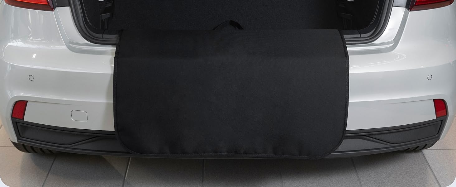 Захист для вантажного відсіку LIONSTRONG® – універсальний килимок для багажника авто [з підкладкою & водонепроникний] – для собак, SUV, легкових авто – захист від подряпин та ковзання (100x73 см)