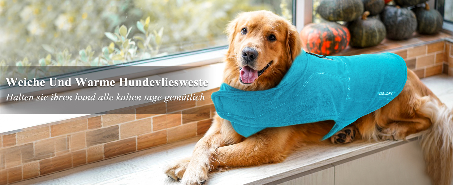 Теплий зимовий пуховик VIVAGLORY для собак, флісова куртка з захистом живота та клямками, світловідбиваючий, регульований, рожевий, S (обхват грудей 45-54 см, шиї ~30 см)