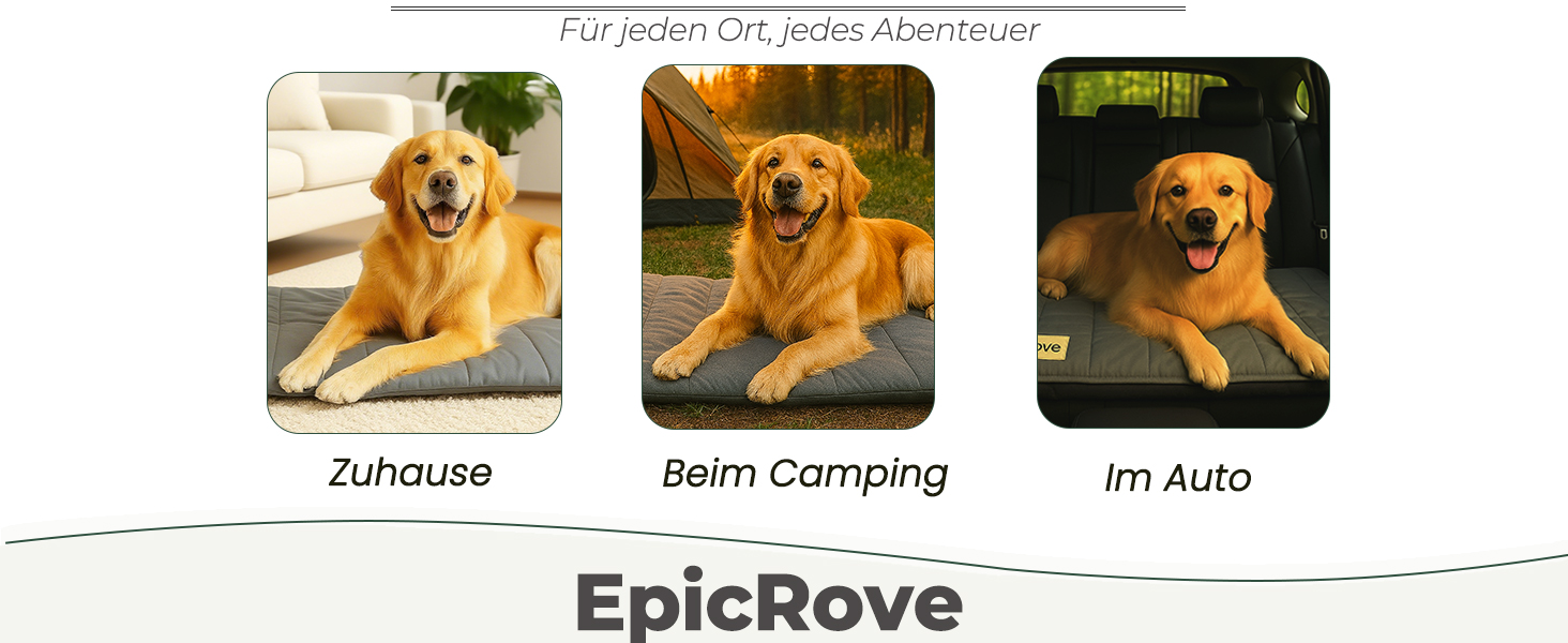 Водонепроникний килимок для собак EpicRove 110x68 см – неслизький, миючий, для подорожей, авто, кімнат для собак та котів (сірий)