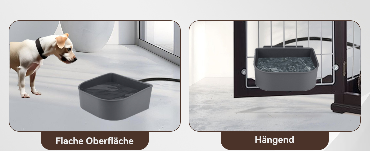 Підігрівальна пляшка для води для собак у зимовий період, сіра | NAMSAN