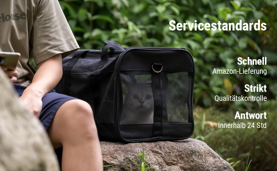 Транспортна переноска для собак та котів HITSLAM (M, Зелений) - розкладний бокс, для подорожей, авіалінії