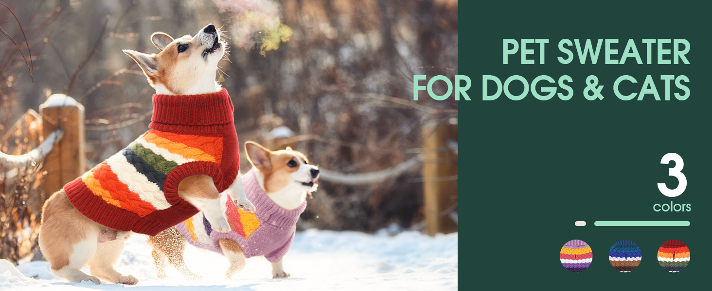 Теплий пуловер для собак Kuoser, для маленьких та середніх собак, флісова одяг, зимовий, червоний, XS