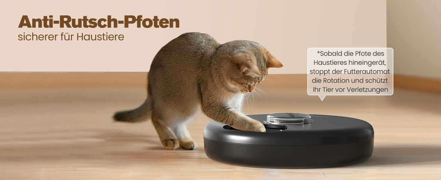 Автоматичний дозатор корму для котів: автоматичний диспенсер вологого корму для котів, бездротовий, з охолодженням, таймер, акумулятор, ABS пластик