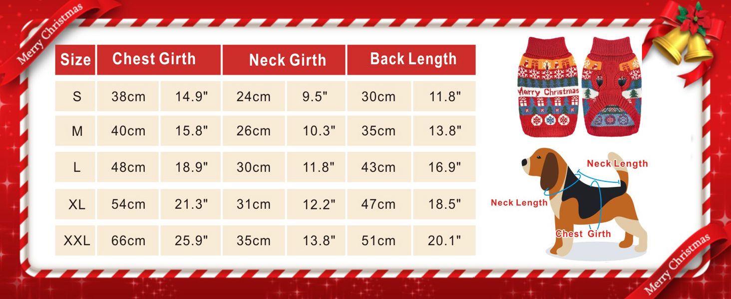 Теплий зимовий пуловер для собак з новорічним дизайном. Ідеальний для маленьких та середніх собак, чихуахуа. Зручний, з флісу, для святкування Різдва.