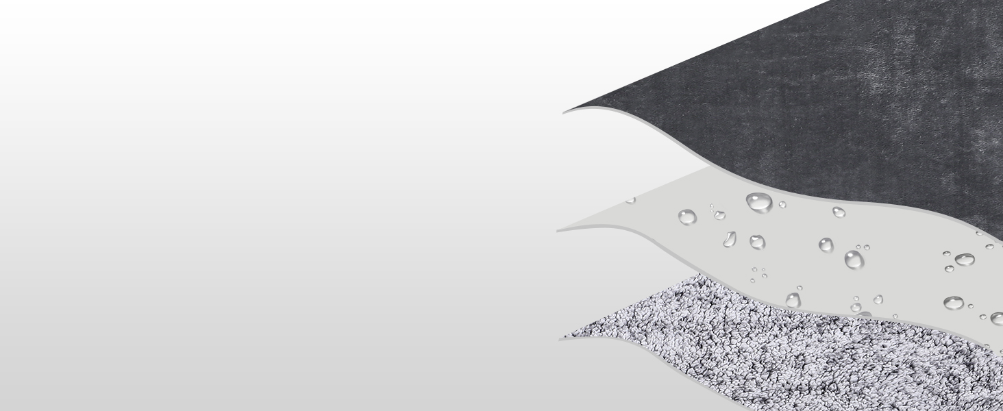 PETTOM Деки для собак Водонепроникні, Деки для собак на диван 152 x 127 см, Деки для собак з Sherpa та Flanell, Деки для домашніх тварин М'які, Можна прати в пральній машині L: 152*127 см Темно-сірий