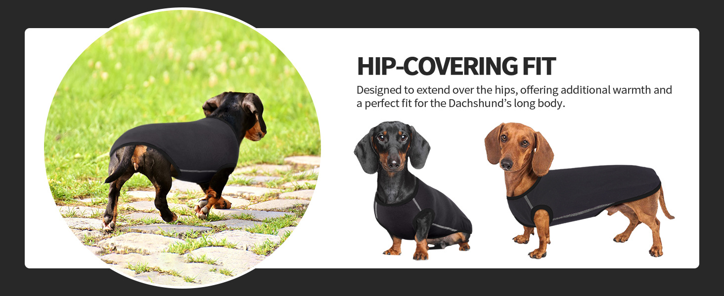 Теплий флісовий пуловер для собак Hjyokuso Dackel L - для великих собак, сірий, універсальний