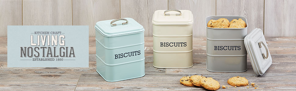 Контейнер для корму KitchenCraft Living Nostalgia з ложкою, 3 кг, 19 x 16 x 27 см