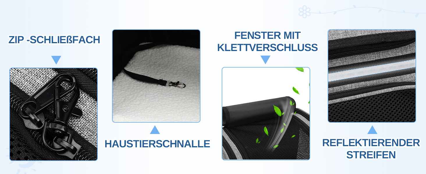 Рюкзак для кота/собаки Dogat: зручний та дихаючий рюкзак-переноска для подорожей, сірий