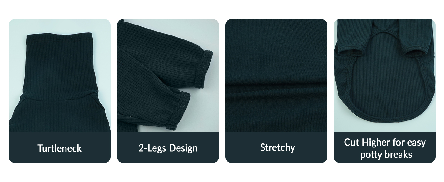 Пуловер з коміром-стійкою для гончих собак Windhund, зимовий одяг, тепла куртка для гончих, одяг для собак середнього розміру, светр для собак (3XL, темно-зелений)