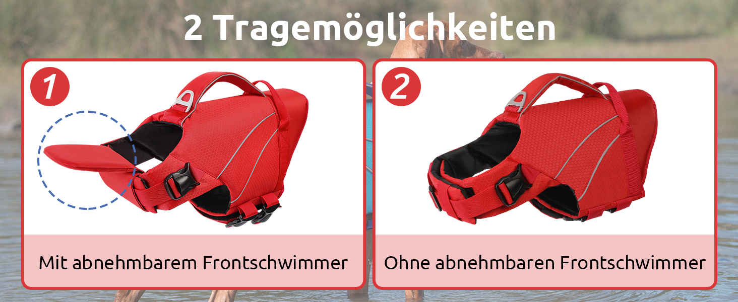 Жилет рятувальний для собак середнього розміру KONVINIT, XS-XXL, блакитний