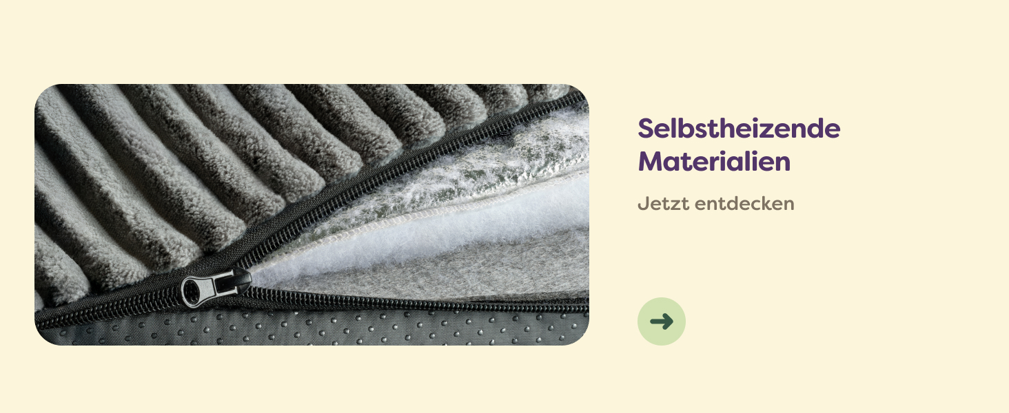 Самогріюча ковдра для собак – 90x60 см – велика, м'яка, з антиковзаючою основою, сірого кольору