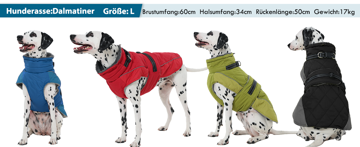 Водонепроникний зимовий одяг для собак великих порід (Німецька дога) з високим коміром, 3XL, зелений