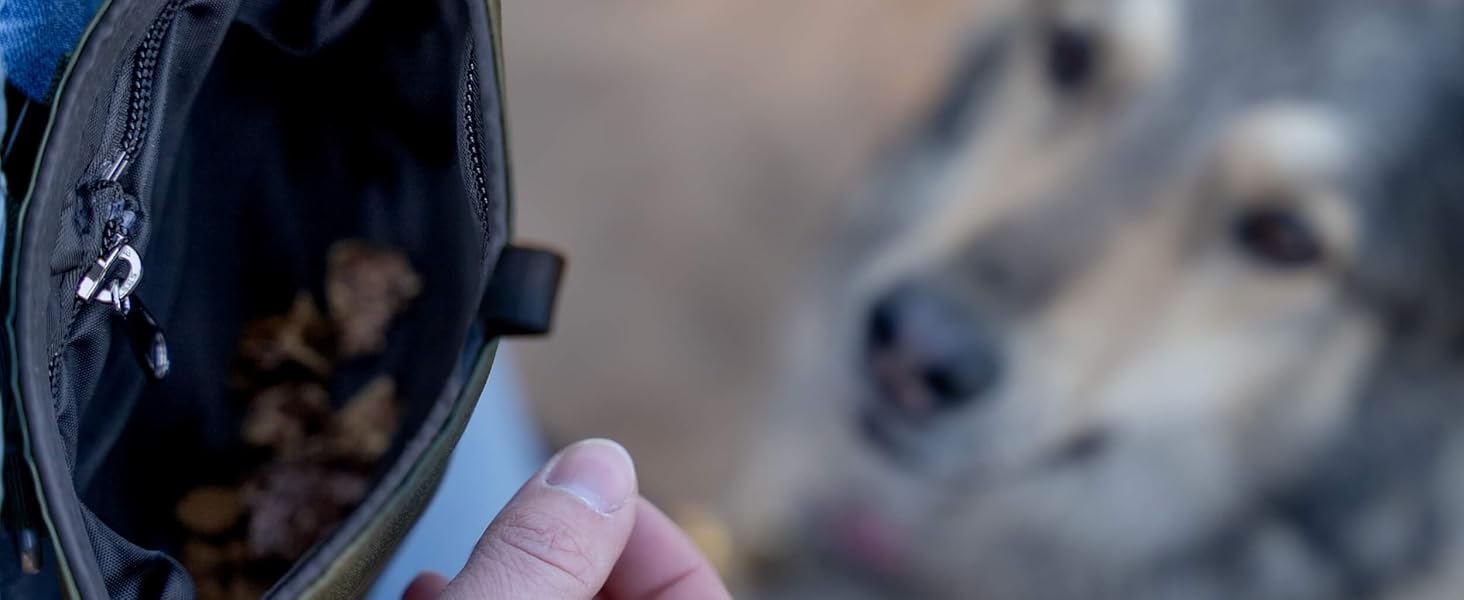 TrendPet Сумка для ласощів для собак, 3 кольори (сірий)