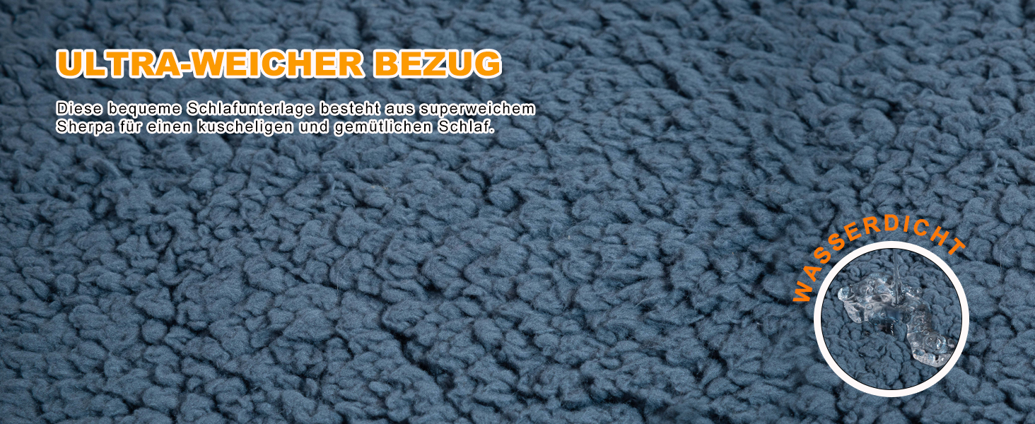Килимок для собак Joyelf середнього розміру, 76 x 51 x 7.5 см, водонепроникний, знімний, для собак маленьких та середніх порід