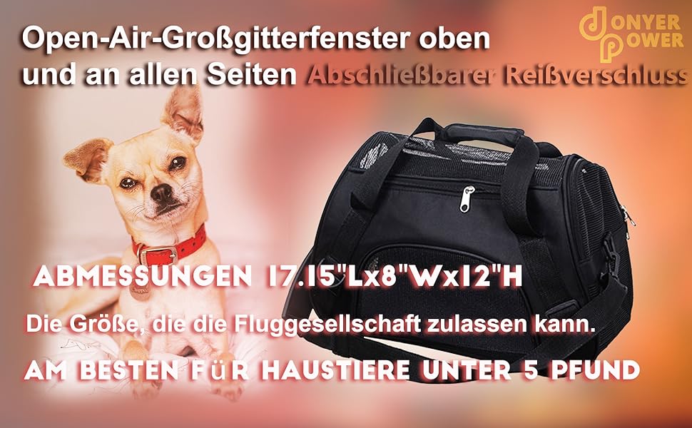 Сумка-переноска для домашніх тварин з м'якими боковинами (S, BLACK)