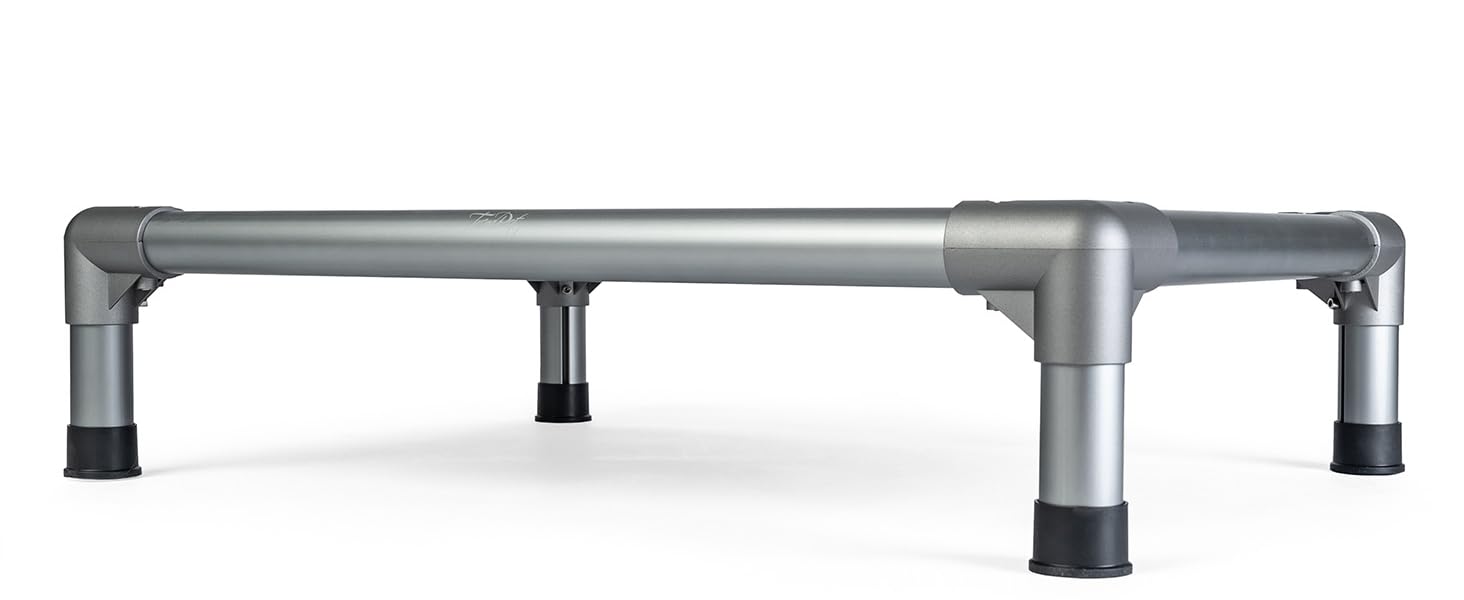 TrendPet HighBed: підняне ліжко для собак з алюмінію (105x80 см), преміум-якість