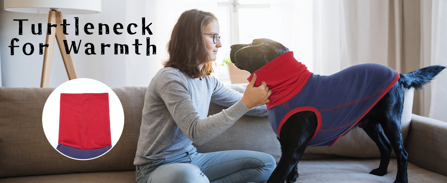 Пуловер для собак IECOii: теплий флісовий светр-жилет для собак, накидка-пуловер, теплий нашийник, сорочка для собак, пуловер для собак, флісовий пуловер для собак, сірий колір, розміри L (обхват грудей 48 см) та XL (обхват грудей 55 см), темно-синій колір