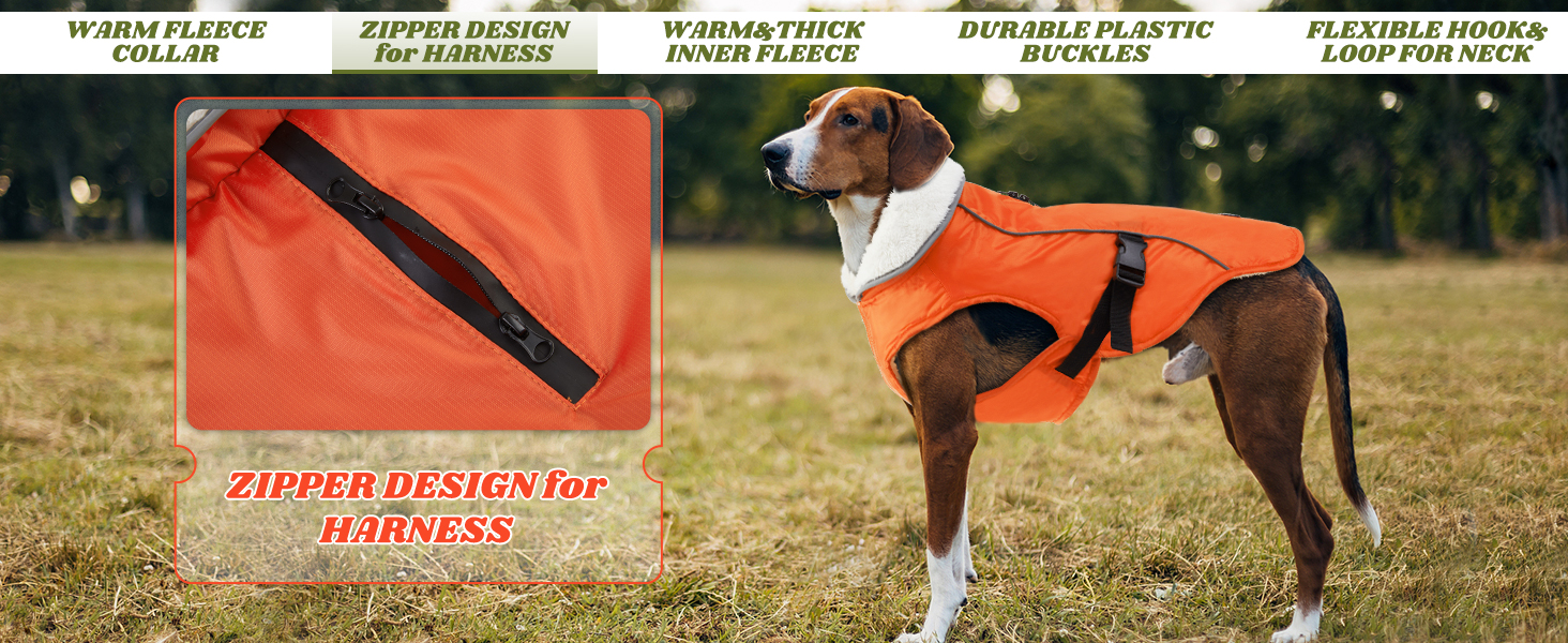 Зимовий теплий намет для собак EMUST, водонепроникний, регульований, для маленьких, середніх та великих собак, зелений, розмір L, блакитний