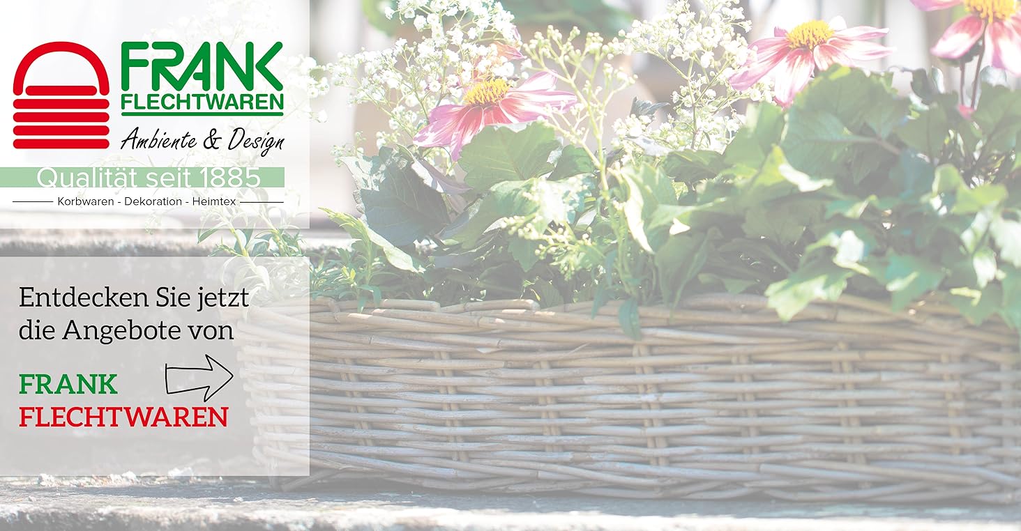 Корзина для собак Frank Flechtwaren Grey, Vollweide, сірого кольору, з поліестеру, 90 x 70 x 25 см